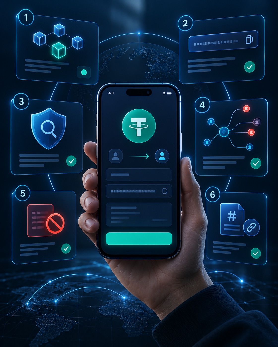 Чек-лист проверки USDT-адреса на телефоне